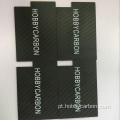 folha de fibra de carbono de corte CNC personalizado